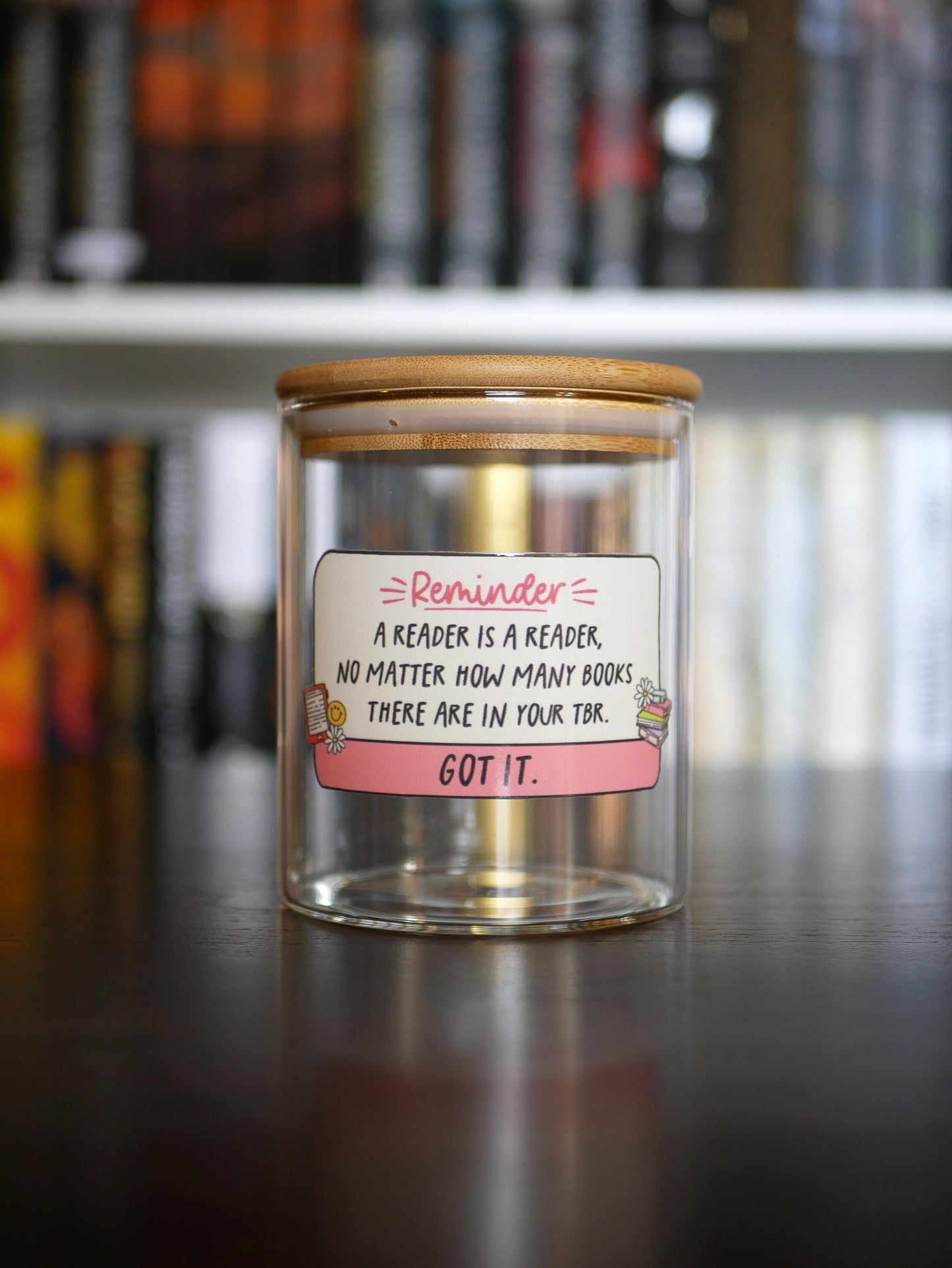 Reminder: A Reader Is a Reader, No Matter How Many Books There Are in Your TBR | TBR Jar